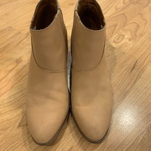 New TOMS Leilani Bootie in Honey Leather | Size 7.5